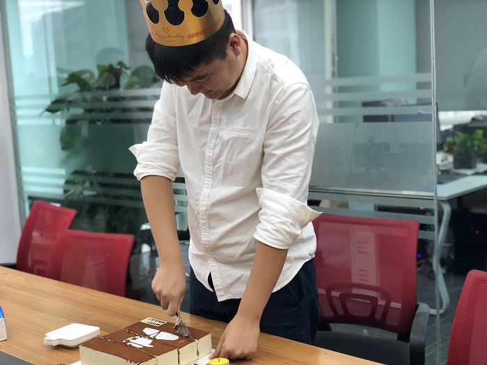 洲明·信達(dá)西安分公司九月生日會